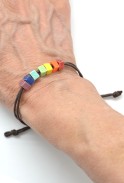 Rainbow Ceramic Bracelet